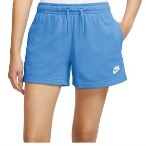 University blue Nike fleece shorts